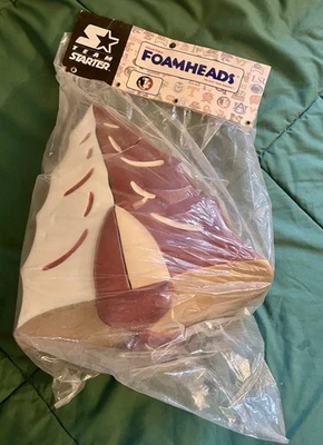FSU Florida State Noles Seminoles Foam Head Team Starter Stadium Fan SIN USAR (B) Foto 1 de 4