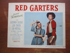 RED GARTERS ORIGINAL 1954 LC #4 11X14 BUDDY EBSEN EX - Picture 1 of 2