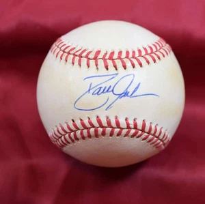 David Justice Autogramm National League ONL signed Baseball - Bild 1 von 1