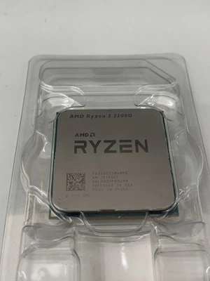 AMD Ryzen 3 2200G Desktop CPU 4-Core 3.5GHz  AM4 - Image 1 of 2