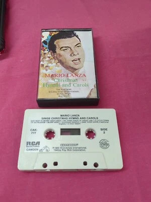 Mario Lanza  Tenor Christmas Hymns And Carols  Cassette Tape 1985  RCA  Foto 1 de 2