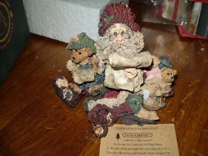 Boyds Bears Santa & Friends "Santa's Flight Plan" #15of 1059 NIB!! GRS Style - Picture 1 of 4