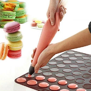 Macaron Macaroon Baking Mat Cake Decorating Muffin Pastry Sheet Oven Tray Bake - Picture 1 of 5
