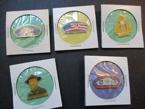 Lote de 5 prendedores de sombrero BSA Boy Scout #71 - Imagen 1 de 6