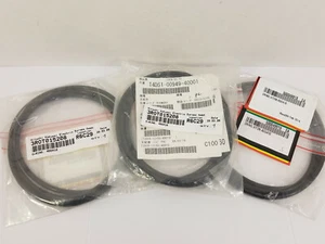 (Lotto di 3) Hitachi Kokusai Koumuka JIS 4DG410 Fluoro O-Ring 5,7 mm x 409,3 mm ID - Foto 1 di 6