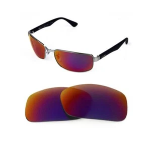 NEW POLARIZED REPLACEMENT LIGHT +RED LENS FIT RAY BAN RB3478 60mm SUNGLASSES - Picture 1 of 6