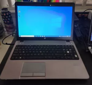 HP ProBook 450 G1 Intel i3-4000M 2.4GHz 4 GB 500GB HDD WiFi Fresh Windows 10 - Picture 1 of 8