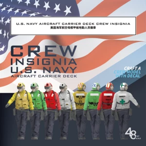 Galaxy G48096 1/48 U.S. Navy Aircraft Carrier Deck Crew Insignia - Picture 1 of 6