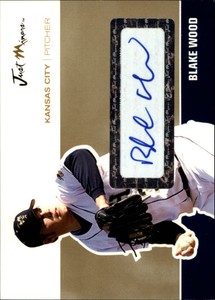 2007 Just Autographs Signatures Gold #49 Blake Wood/50