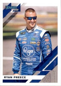 2020 Panini Donruss Base #53 Ryan Preece JTG Daugherty Racing