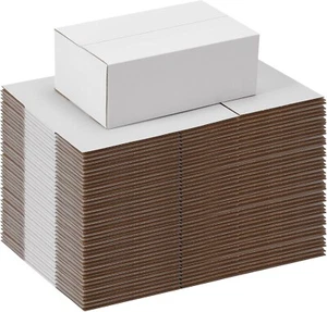 40 8X5X3 Corrugated Boxes Shipping Packing Hot Wheels / Matchbox Shipping Boxes - Picture 1 of 5
