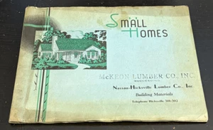 Vintage 1950's - 1960's Small Homes Floor Plans Blueprints Long Island New York - Picture 1 of 6