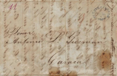 Venezuela: 1853; portada a A. Leocadio Guzmán 3 veces presidente. EBV605 Foto 1 de 4