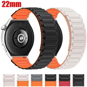 Magnetic Silicone Watch Band Strap For Huami Amazfit Balance GTR 47mm GTR 4 3 2 - Picture 1 of 23