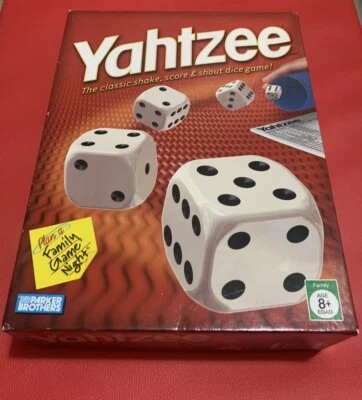 Yahtzee Original Classic Collectable Dice Game Parker Bros Rare 2005 Made USA - Image 1 of 4
