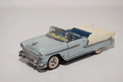 B7 1:43 FRANKLIN COME NUOVA CHEVROLET BEL AIR BELAIR CONVERTIBILE BLU OTTIME ... - Immagine 1 di 4