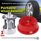 Portable Wheel Balancer Hubs with Bubble Level Heavy Duty Rim Tire Cars Truck UK