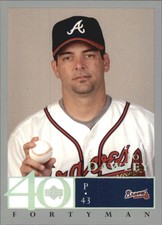 2003 (BRAVES) Upper Deck 40-Man Rainbow #393 Joe Dawley /40