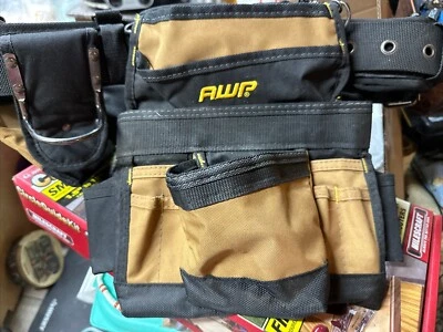 NNT AWP General Construction Carpenter Tool Rig | Padded Adjustable Tool Belt | - Image 1 of 4