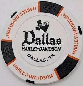 DALLAS HARLEY DAVIDSON FICHA DE PÓQUER DE DALLAS, CONCESIONARIO DE TEXAS FICHA DE PÓQUER NUEVO - Imagen 1 de 2