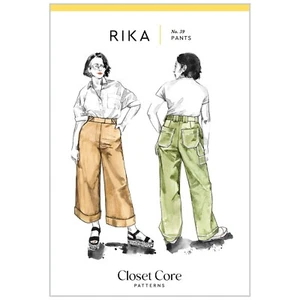 Pantalón RIKA Mujer Patrón por Closet Core Talla 0 a 20 (Patrón Papel) - Imagen 1 de 2