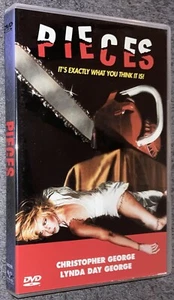 Pieces DVD Christopher George Lynda Day Frank Braña Paul L. Smith 1983 Horror - Picture 1 of 4