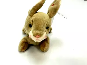 Juguetes de peluche Nibbly The Bunny 7 de mayo de 1998 Ty Beanie bebé retirado - Imagen 1 de 13