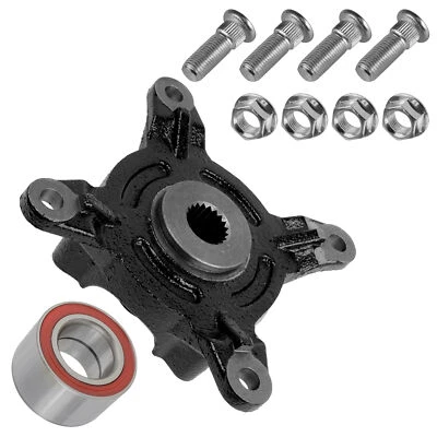 Buje de rueda delantero L/R con cojinete y herrajes para Polaris Ranger 500 2005-2011 Foto 1 de 4