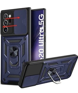 Funda Cober Con Protector De Camara Deslizante Para Samsung Galaxy Note 20 Ultra - Picture 1 of 8