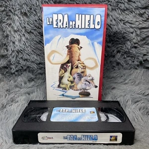 La Era De Hielo ( Ice Age ) VHS Tape 2002 Spanish Version Children Movie Film - Picture 1 of 8