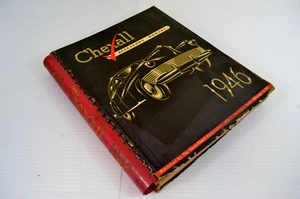 1946 Chexall Check Accessory Manual Automobile Vintage Blue Book - Foto 1 di 4