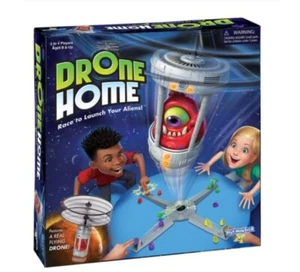 Drone Home Board Game Launch Pad Flying Toy Alien Space Themed PlayMonster - Picture 1 of 8