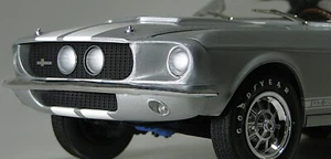 Mustang GT12Race Car Cobra24Custom Built Metal 1:18Model Body Carousel Silver - Picture 1 of 24