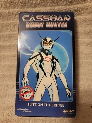 Casshan Robot Hunter Part 3 Anime VHS Streamline Tested Working Vtg. Anime Manga - Image 1 of 3