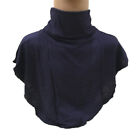 Half T-shirt neck cover inner Hijab Islamic underscarf Turtleneck Fake Collar