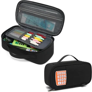 Large Capacity Pencil Case Multi-Slot Pencil Pouch Durable, Portable Makeup Bag  - Picture 1 of 6