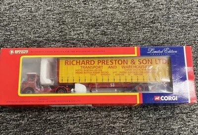 Corgi CC12505: Atkinson Borderer Tautliner -  Richard Preston & Son Ltd. - Image 1 of 4