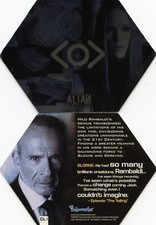 ALIAS Season 2 DIE-CUT HEXAGONAL CASE TOPPER CARD #CL1