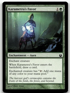 MTG Karametra's Favor Born of the Gods 125/165 Regular Common - Picture 1 of 1