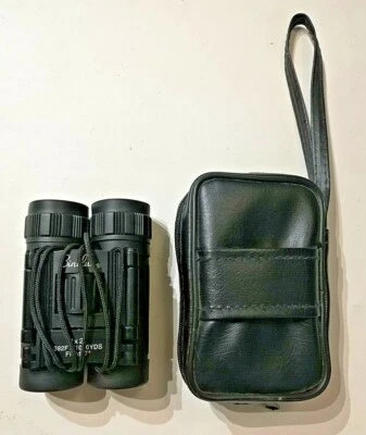 Binolux 8x21 Black 131M/1000M Field 7 Adjustable Focus Binoculars w/ Carry Case - Image 1 of 4