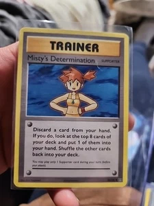 Misty's Determination 80/108 Uncommon XY: Evolutions Pokemon Card - Picture 1 of 2