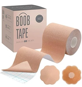 Cinta de levantamiento de senos Tripsky XL, para pechos grandes cinta adhesiva y cubre pezones tazas-G - Imagen 1 de 11