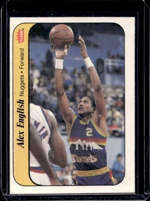 Pegatinas inglesas Fleer Alex 1986-87 #4 pepitas Foto 1 de 2