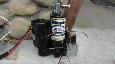 MEYER SNOW PLOW E58-H HYDRAULIC PLOW PUMP TESTED/WORKING - Image 1 of 4