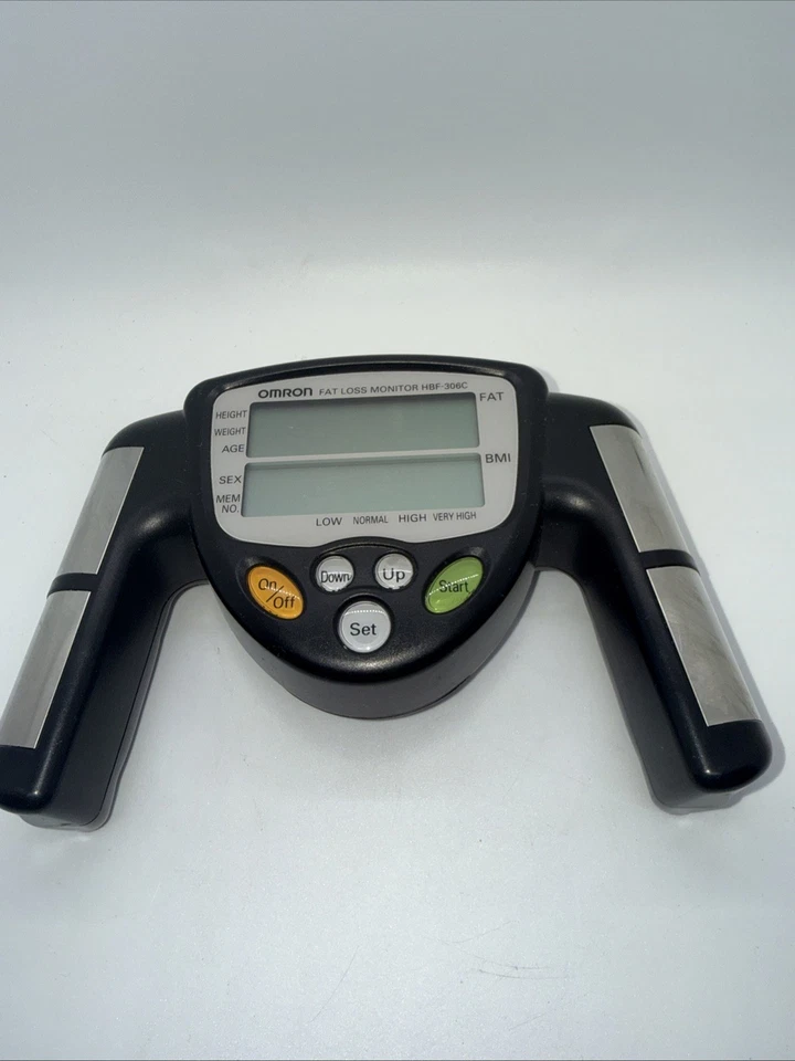 Монитор ИМТ трекер потери жира Omron HBF-306CN - черный - протестирован и работает B4 - Изображение 1 из 3