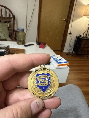 Paterson, NJ Police Benevolent Association (PBA) commemorative medal. - Image 1 of 2