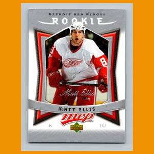 Matt Ellis Rookie #344 2007-08 Upper Deck MVP Detroit Red Wings Hockey Card NHL - Picture 1 of 3