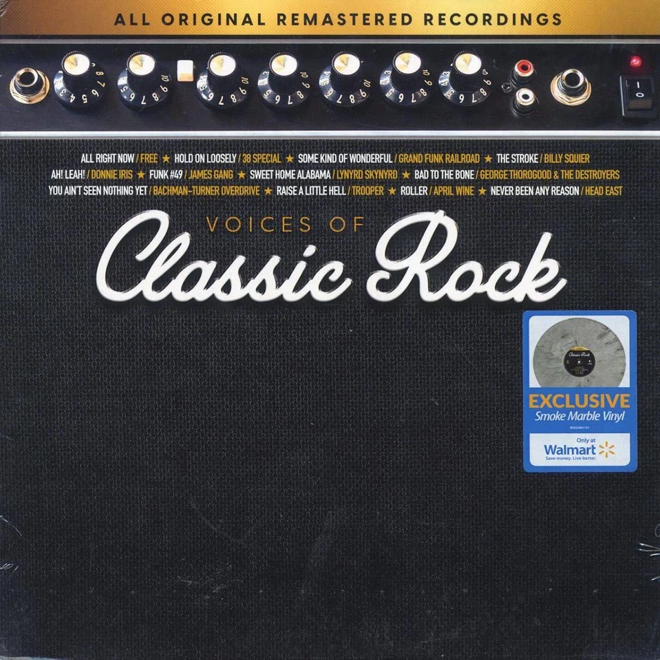 Various - Voices Of Classic Rock (smoke marble vinyl) (remastered) [New Vinyl] - Image 1 of 1