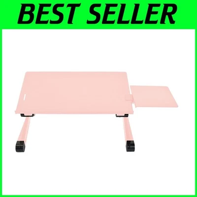 Adjustable Laptop Stand & Riser Pink - Image 1 of 4
