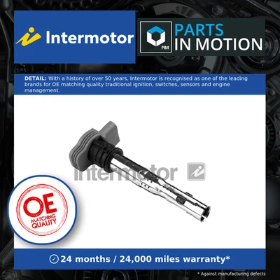 Ignition Coil fits AUDI A5 8F, 8T3, 8TA 3.0 11 to 17 Intermotor 06E905115 New - Image 1 of 4